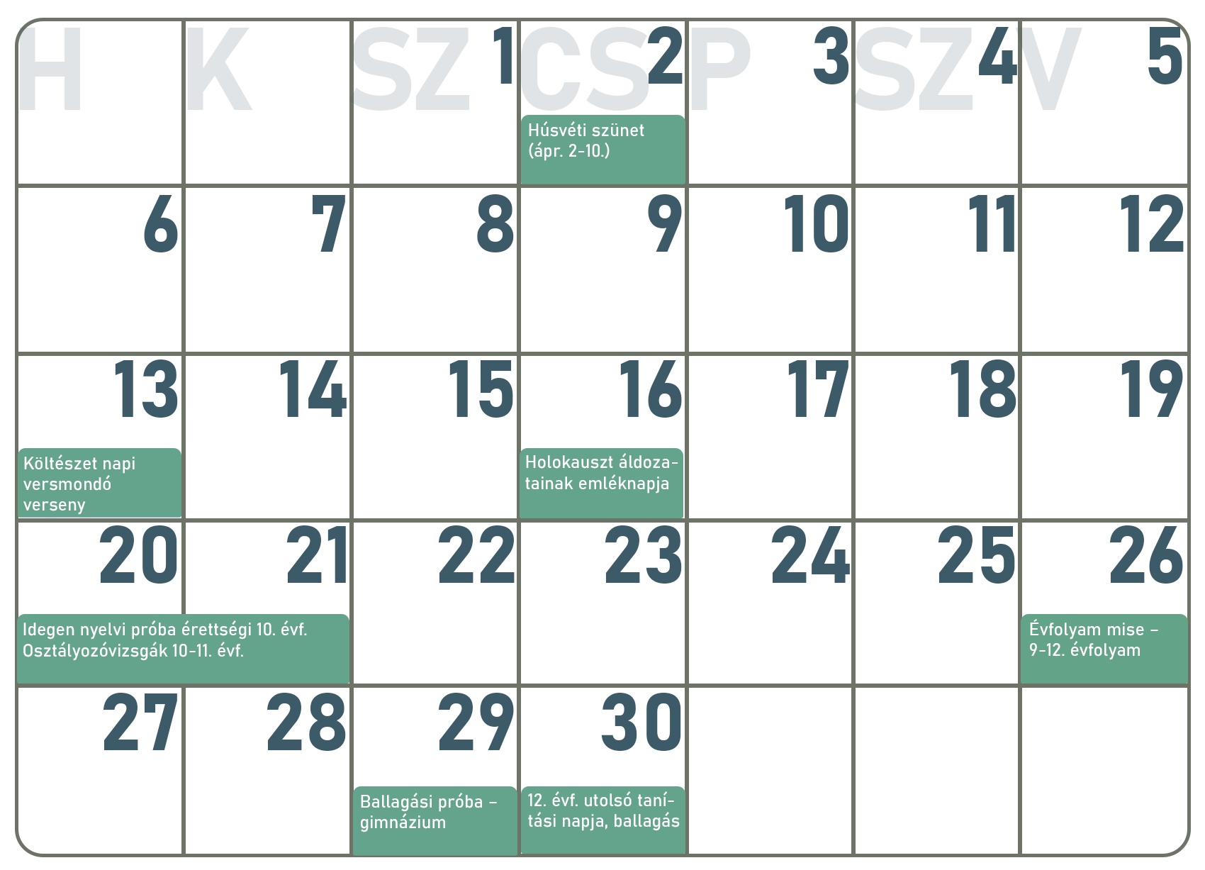 programnaptár 2026 január