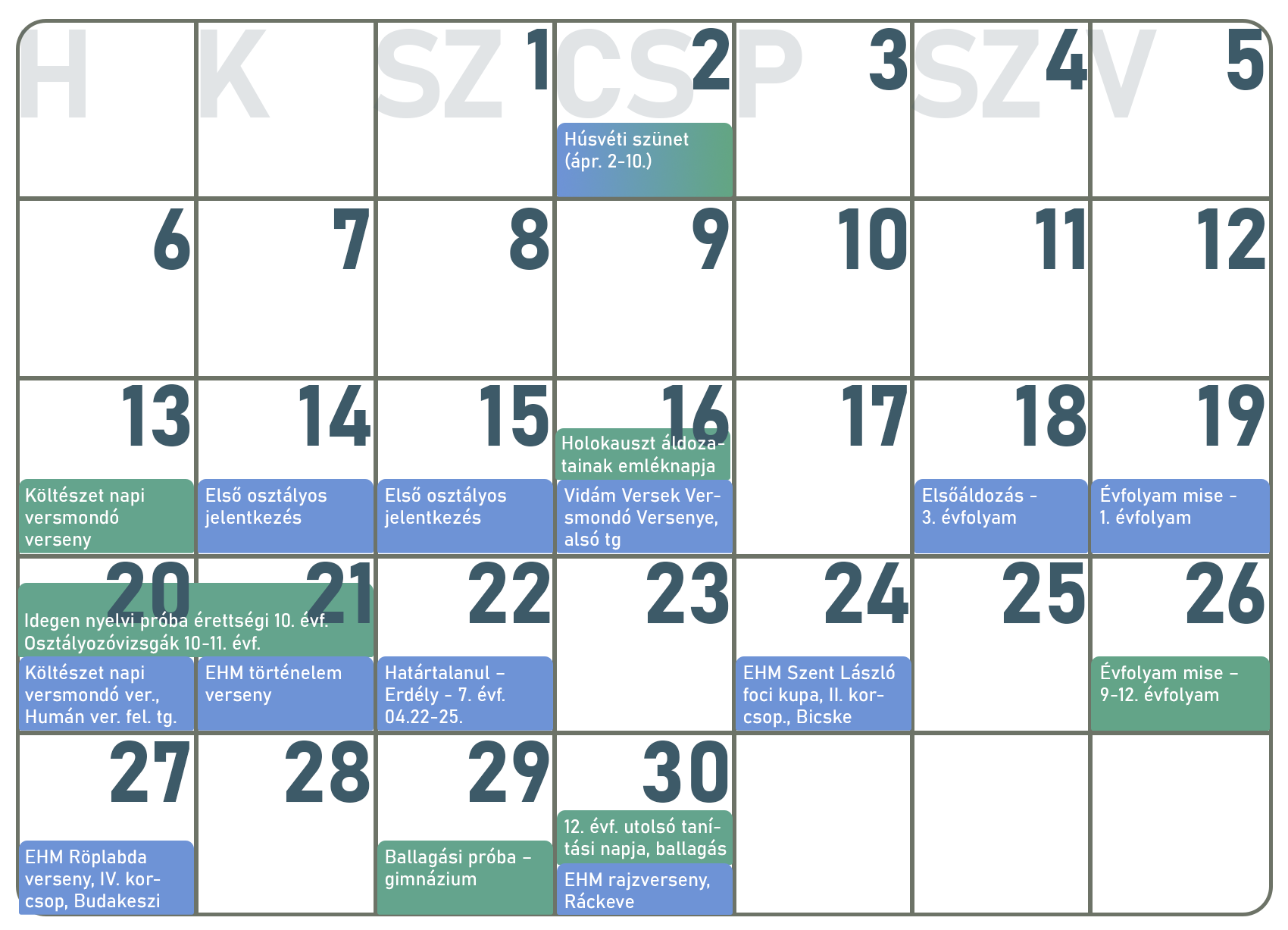 programnaptár 2026 január